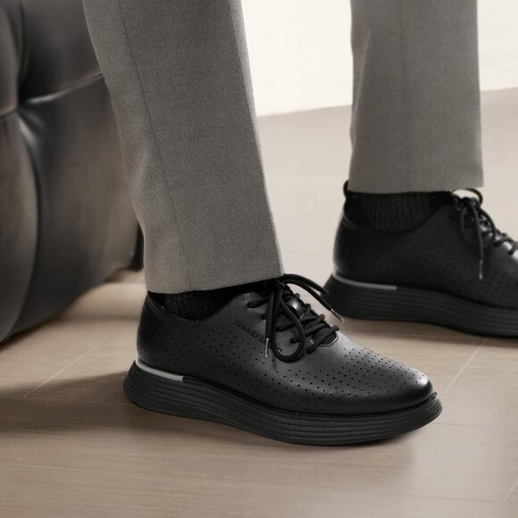⚡ Men\'s Black Max Flex Fashion Dress Sneakers Oxfords Classic Casual Shoes main image 5
